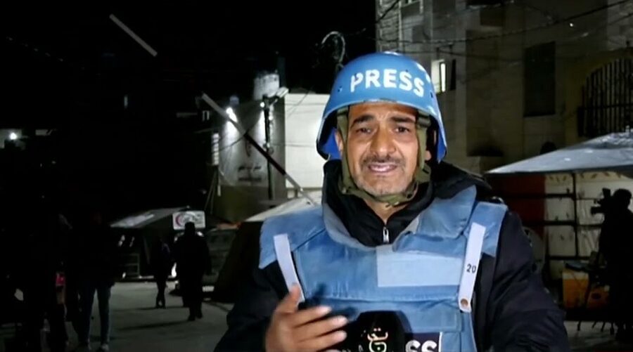 Bombardement à Gaza : la TV algérienne directement visée Wissam-Abou-Zeid
