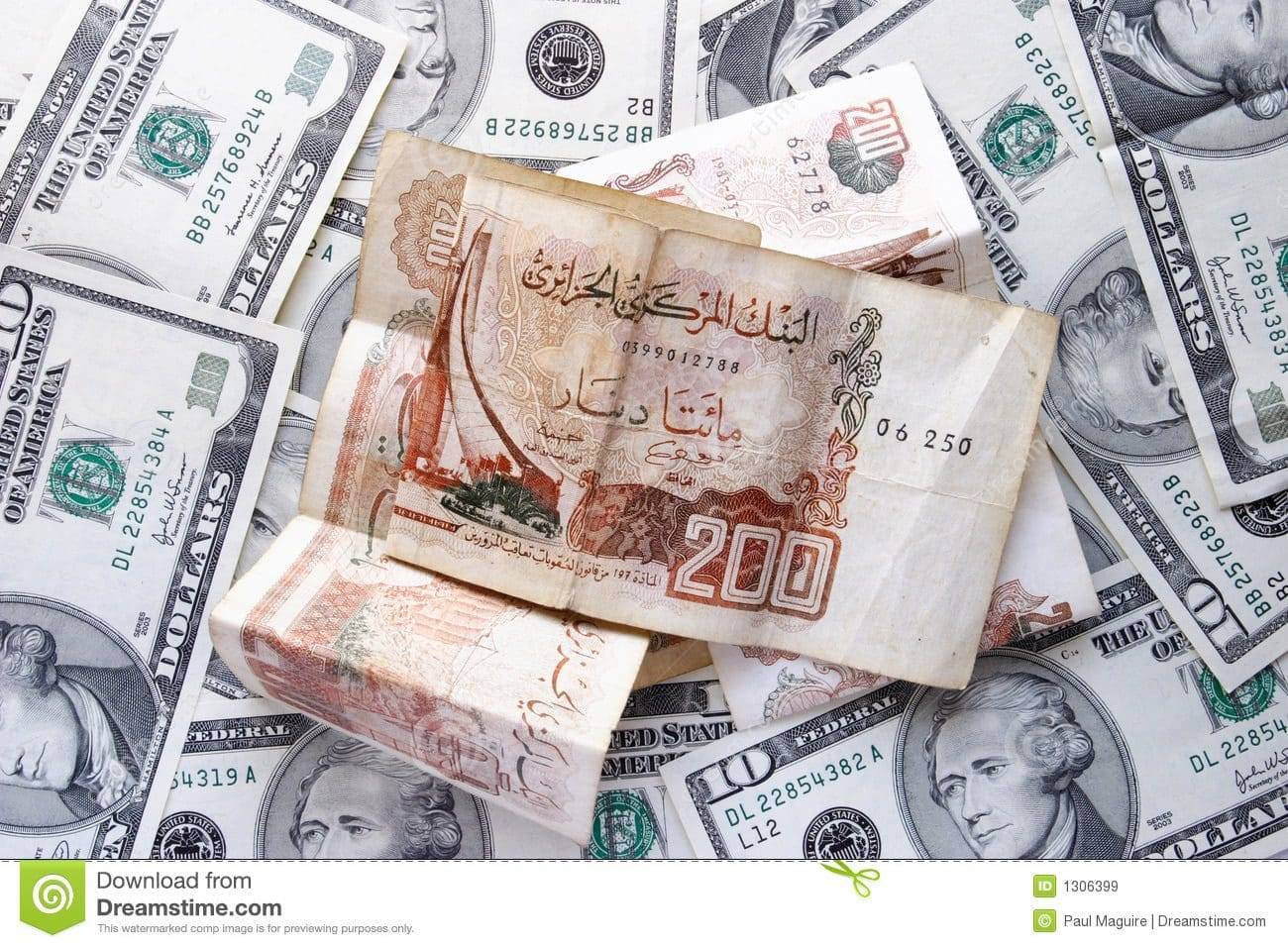 Voici le nouveau record historique du dollar face au dinar algérien