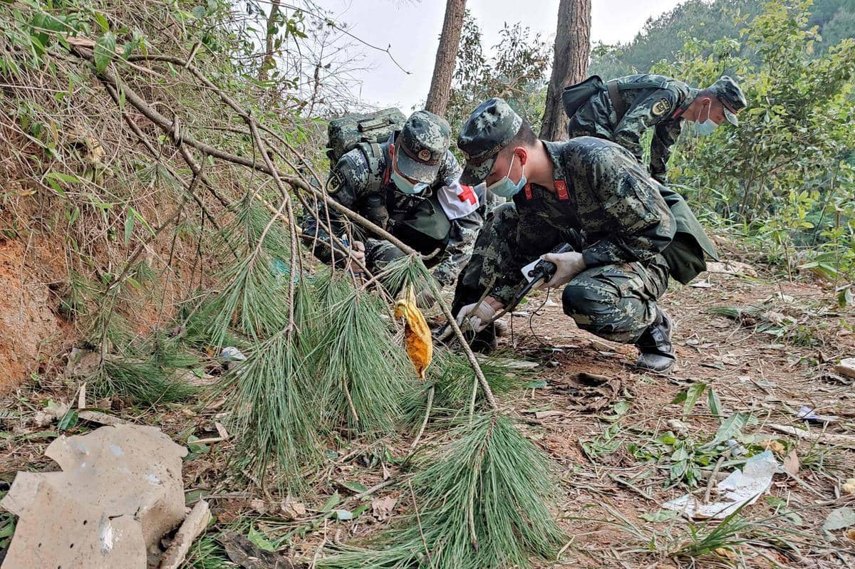 crash d'un avion en Chine