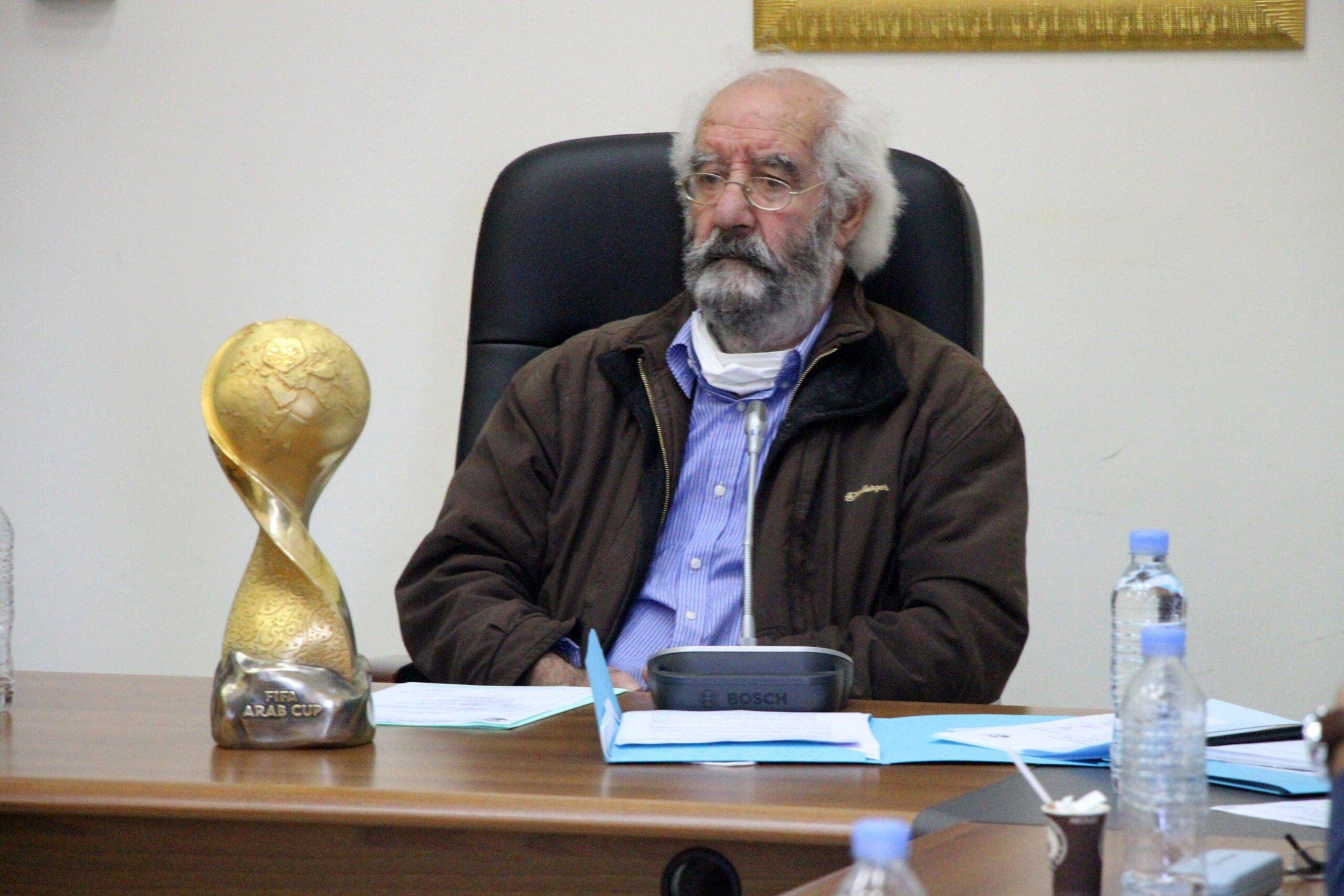 Mohamed Maouche Président par intérim de la Fédération algérienne de football (FAF)