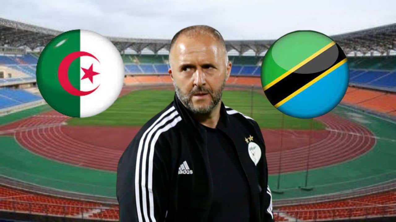 Algérie – Tanzanie :voici la première réaction de Belmadi  à propos du stade Tanzanien (Vidéo)