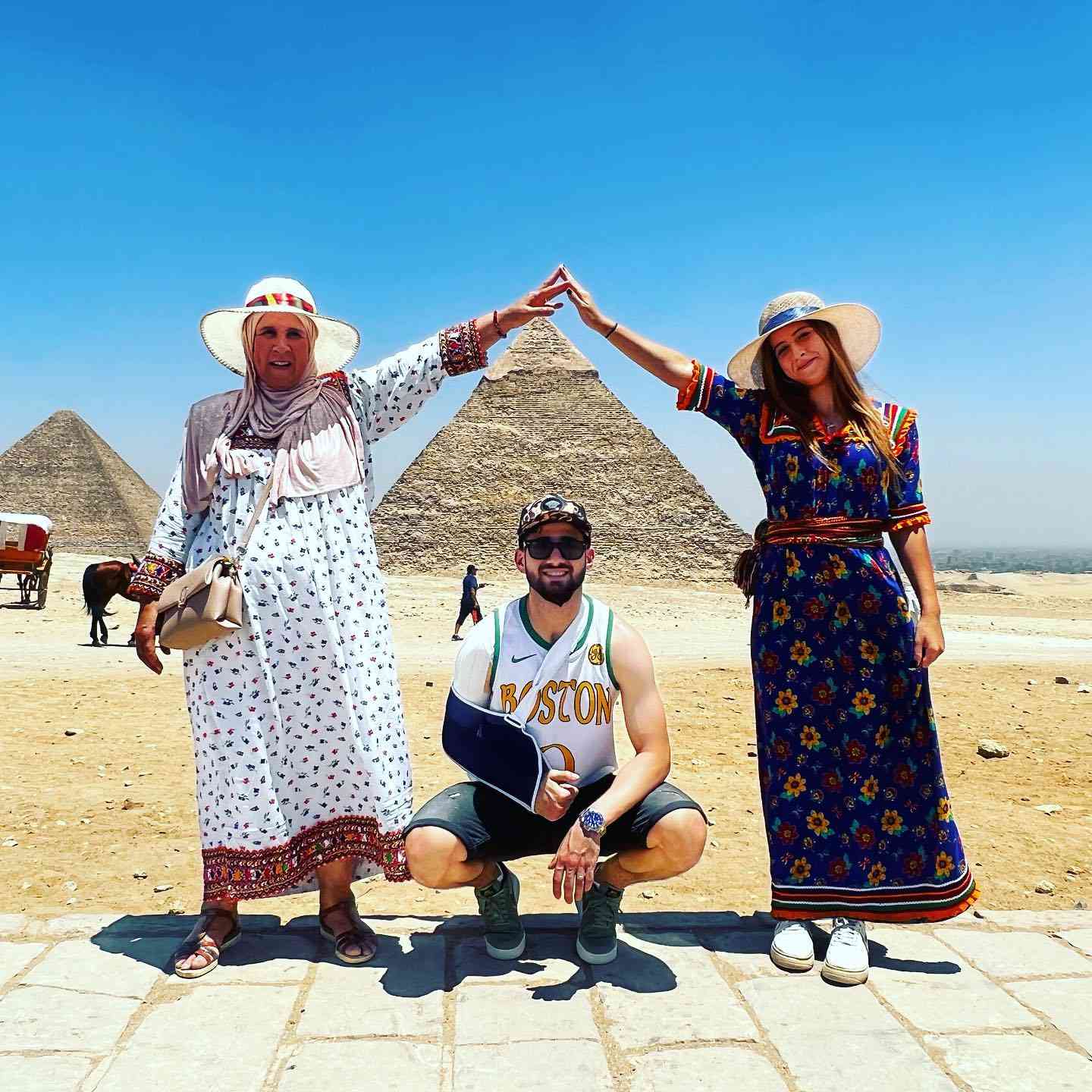 Les vacances de Rezki Hamroune en Égypte