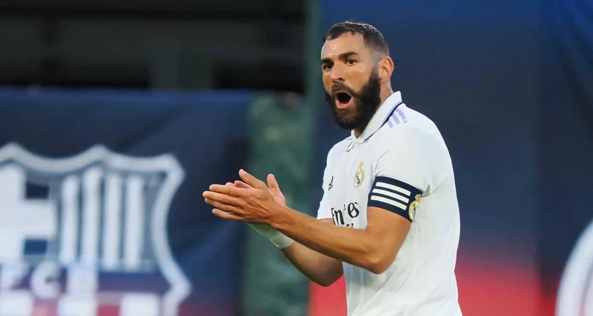 Benzema 2e meilleur buteur du Réal de Madrid derrière Ronaldo