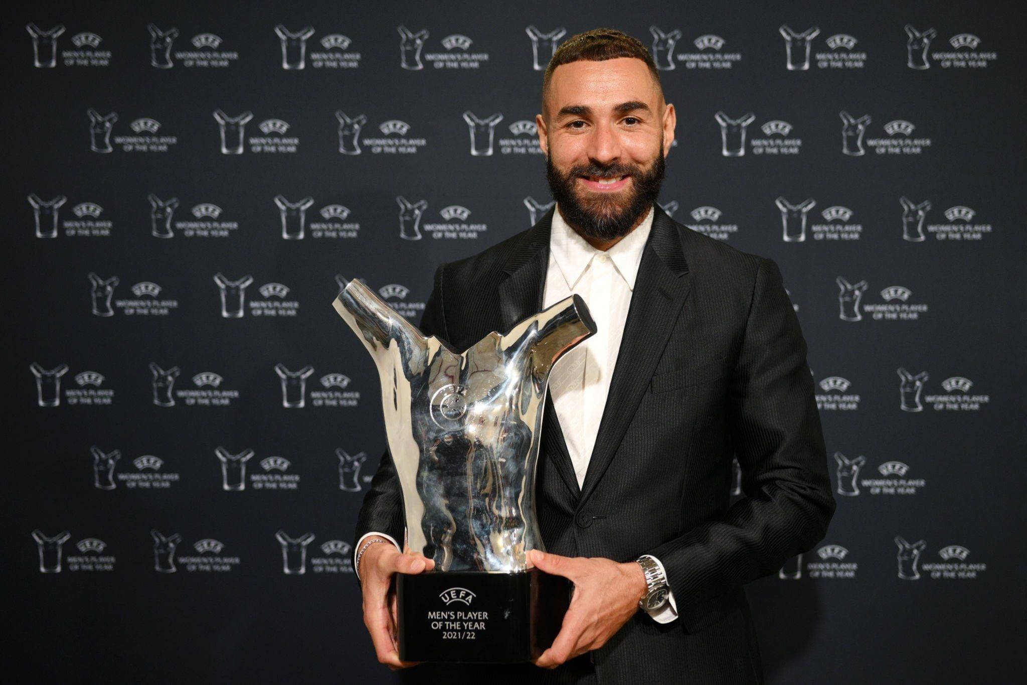 Benzema sacré meilleur joueur UEFA de l'année