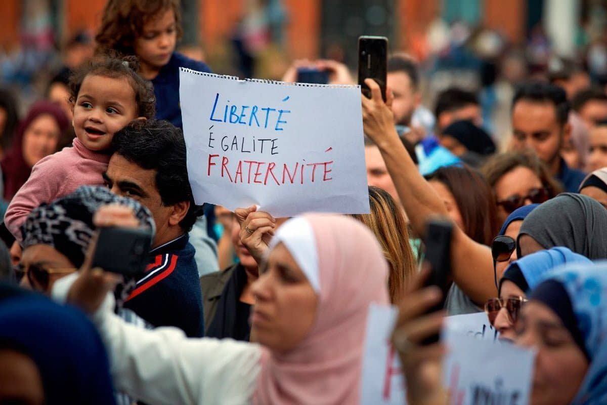 Rally Against Islamophobia In Toulouse