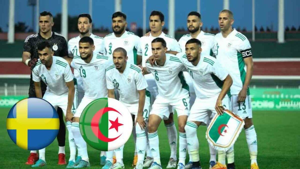 Pas d'Algérie - Suède en France : voici la raison Pas d'Algérie - Suède en France : voici la raison