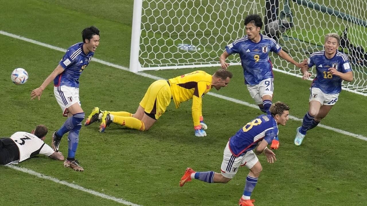 Le Japon renverse l'Allemagne
