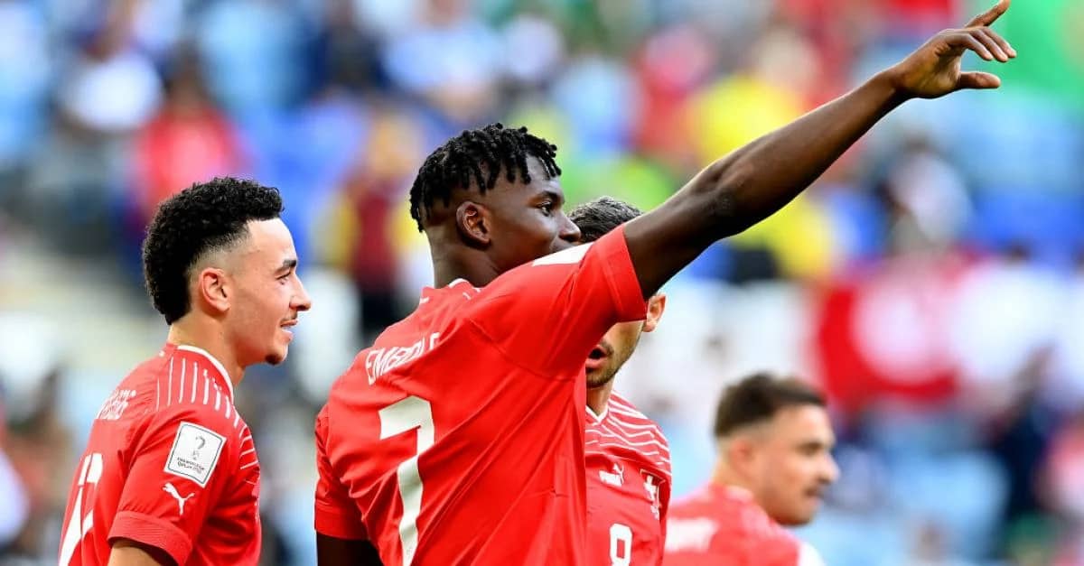 Mondial 2022: un natif de Yaoundé offre la victoire à la Suisse contre le Cameroun