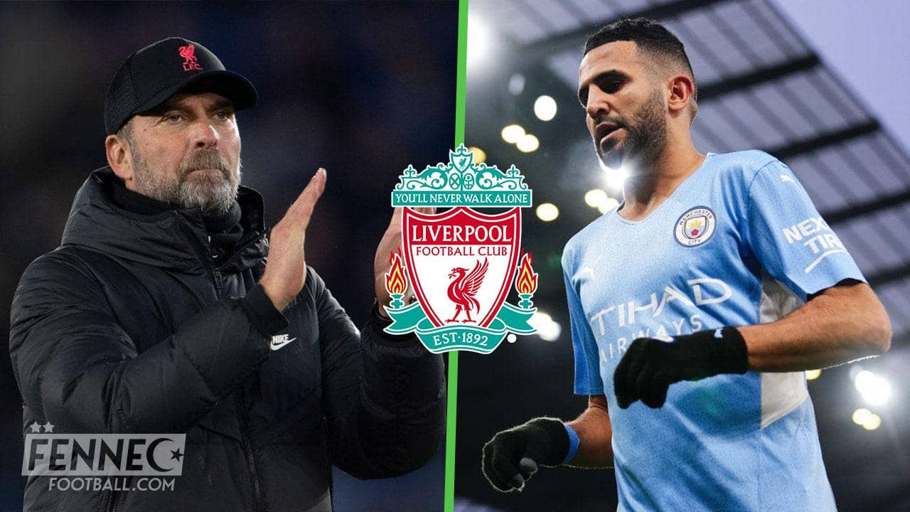 Mahrez défie Liverpool de Mohamed Salah