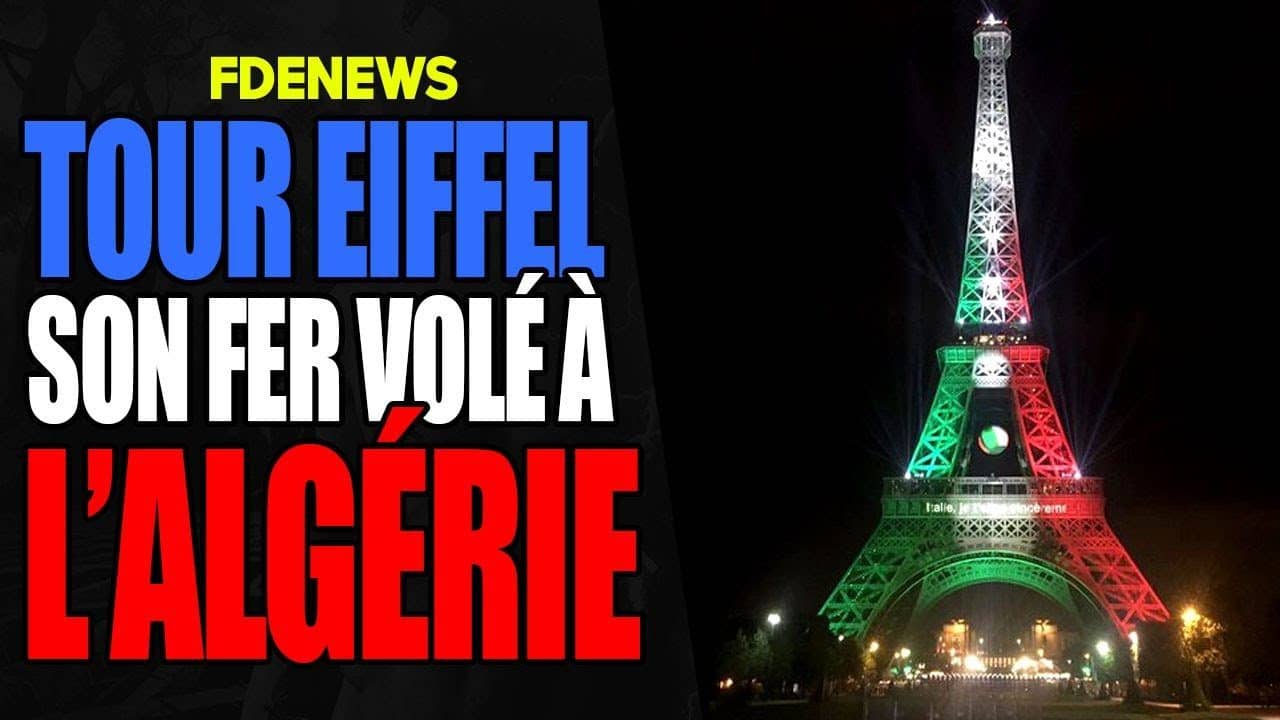 Officiel, Le fer de la Tour Eiffel provient t'il de l'Algérie?