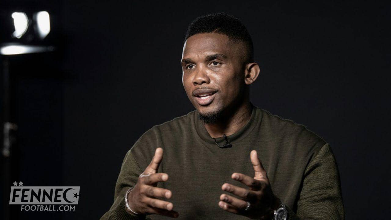 CHAN Algérie : Samuel Eto’o se moque des journalistes Algériens (Vidéo)