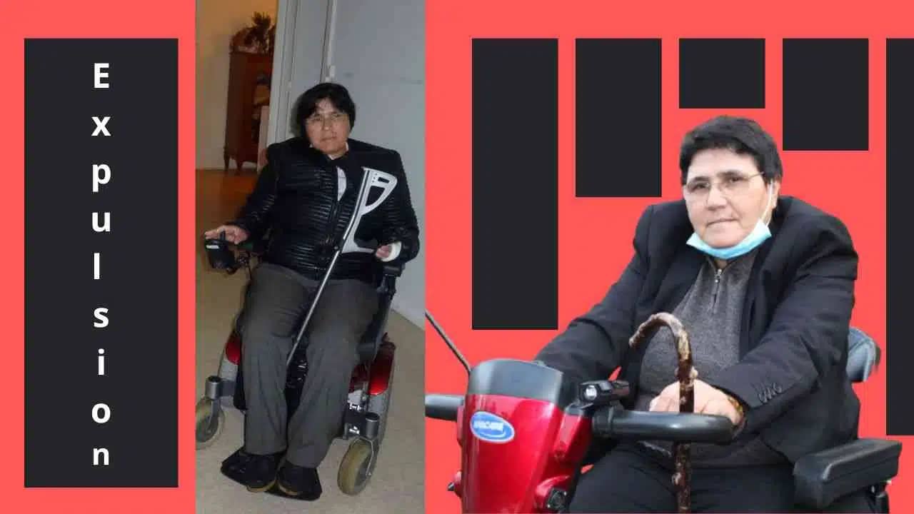 Une Algérienne,  personne à handicap, expulsée de son logement social en France 