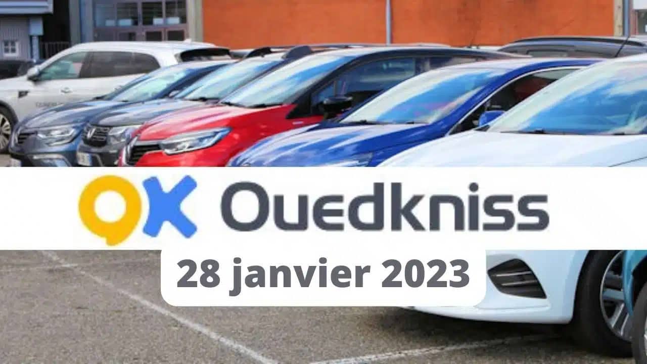 Ouedkniss auto : voici les offres de vente de voitures jusqu’au 28 janvier 2023