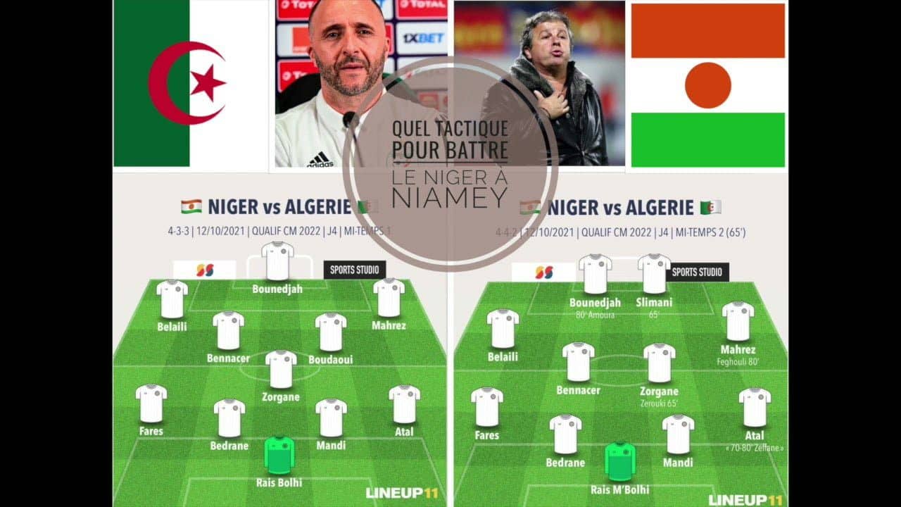 Match Algérie- Niger : Djamel Belmadi  surprend par son étrange composition !
