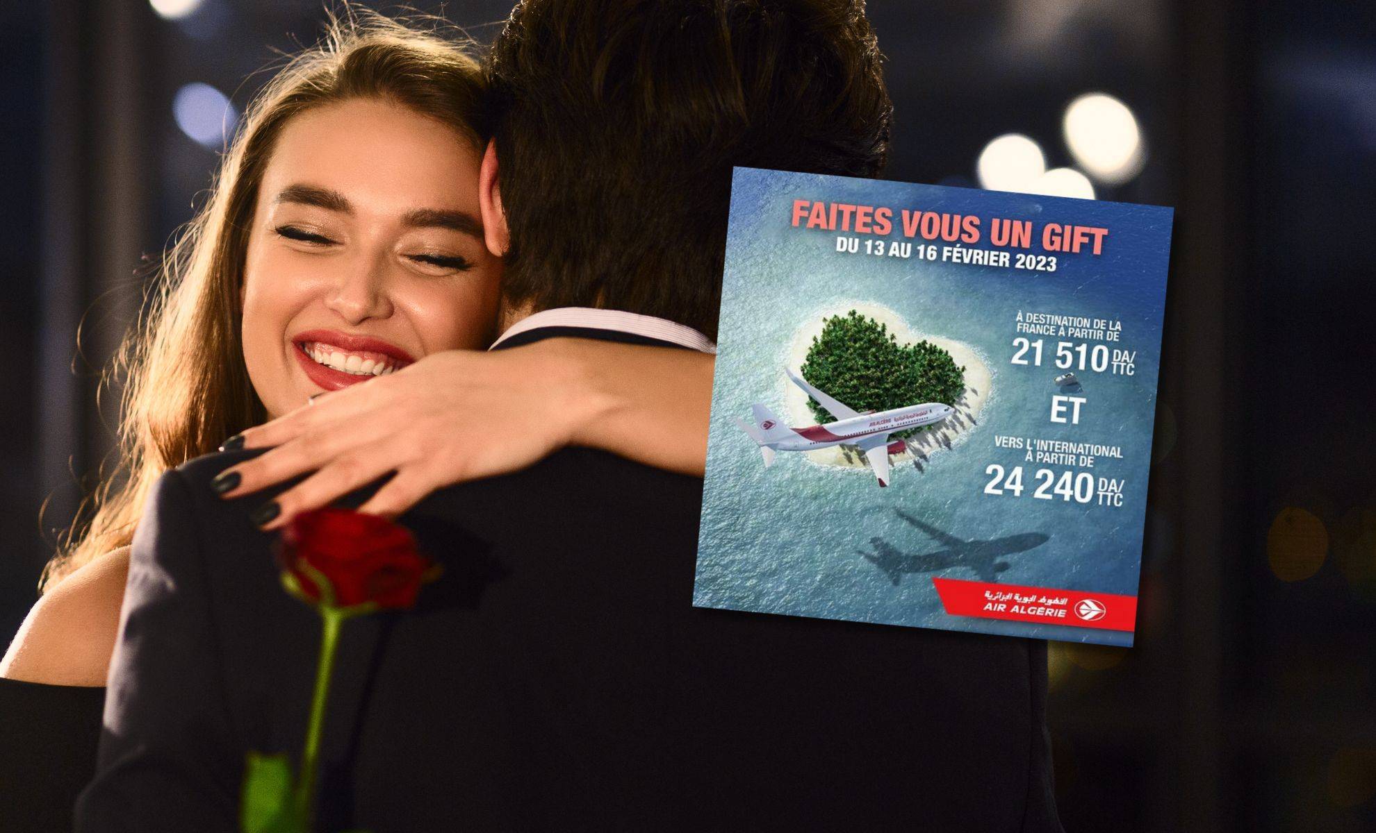 Fête de Saint-Valentin : Air Algérie lance une promotion