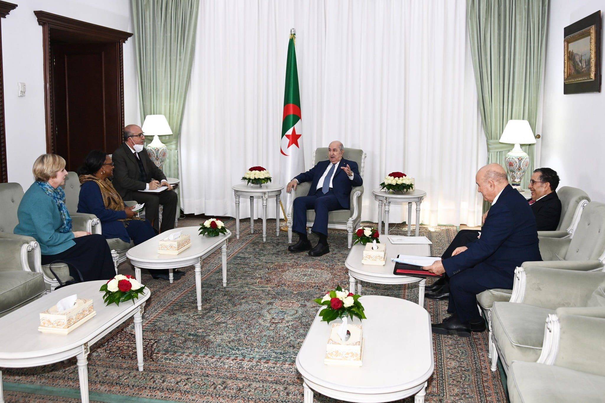 Abdelmadjid Tebboune en tête à tête avec la  Sous-secrétaire d’Etat américaine au contrôle des armements. Voici les points abordés !