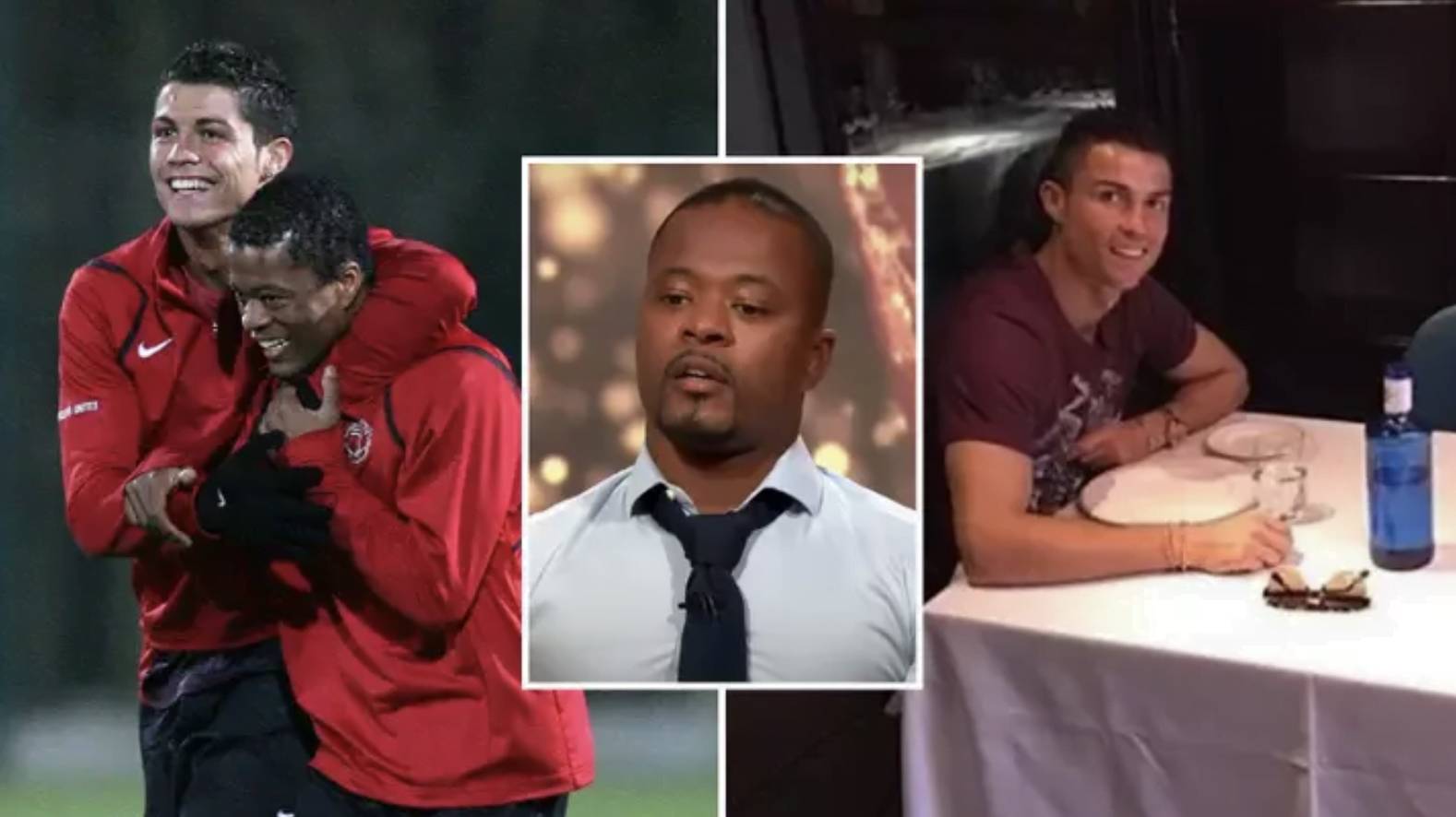 La révélation de Patrice Evra sur Cristiano Ronaldo