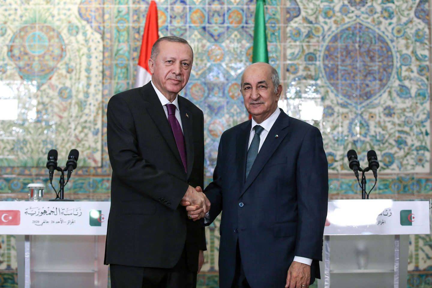 Algérie-Turquie : Tebboune et Erdogan échange par un appel téléphonique
