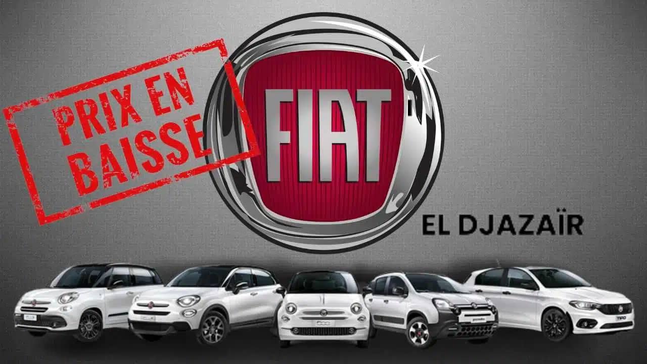 Fiat en Algérie : ces modèles connaissent une baisse des prix 