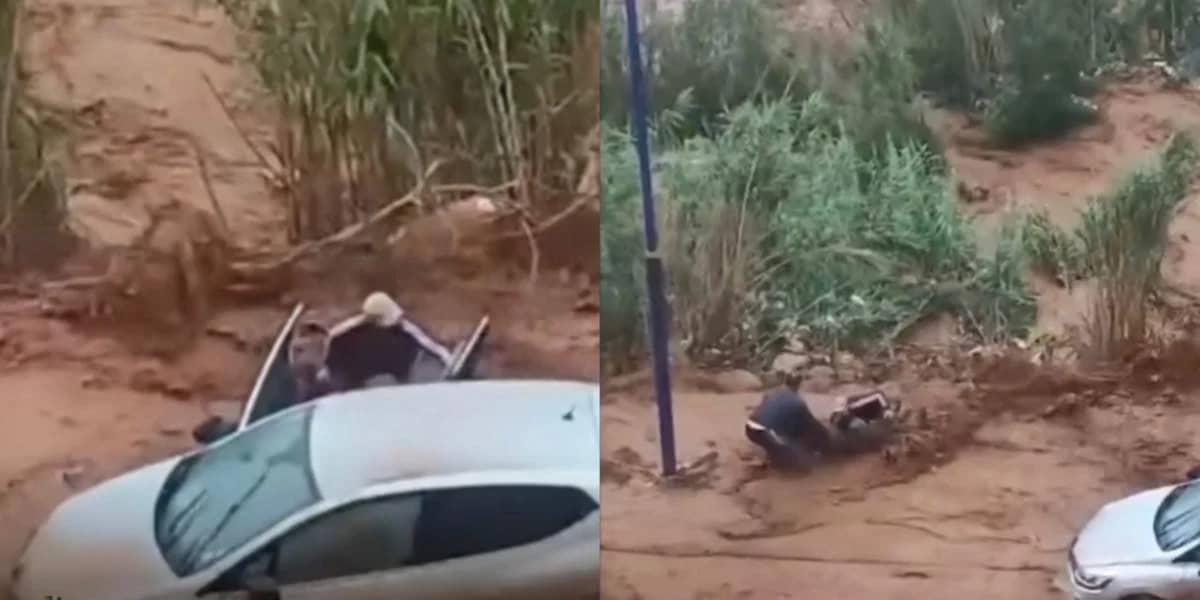 Inondations en Algérie : Découvrez encore l'incroyable sauvetage d'un père voulant sauver sa famille (vidéo)