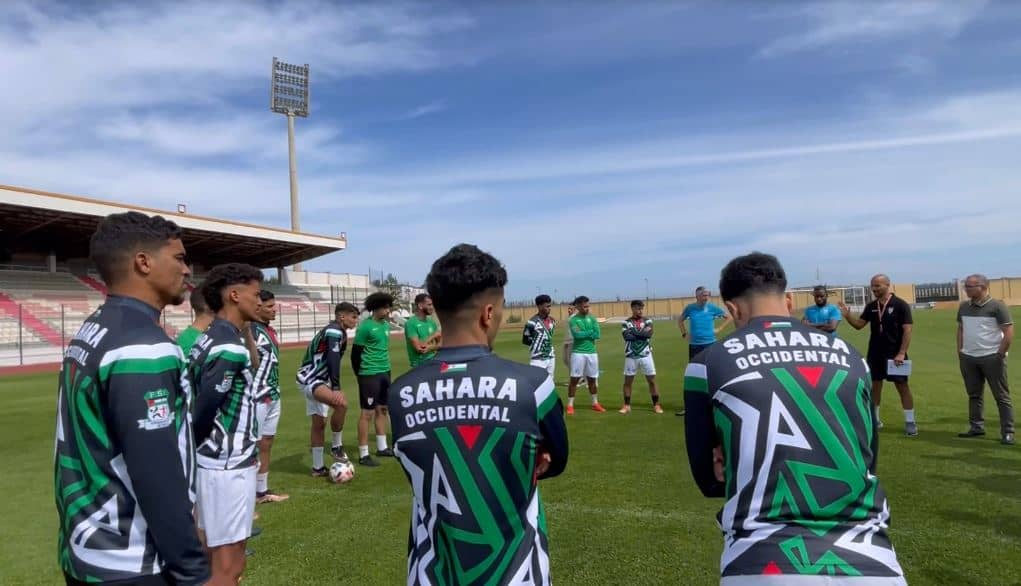 L'équipe sahraouie de football vient de voir le jour