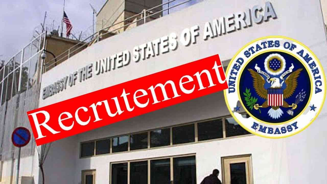 Emploi en Algérie : l’ambassade des États-Unis recrute