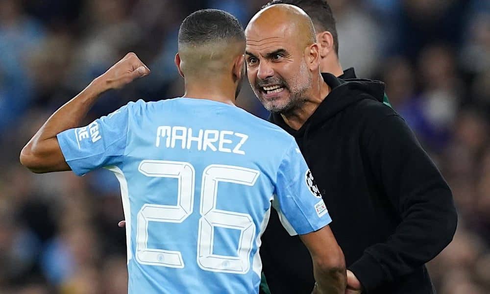 Guardiola risque de priver Riyad Mahrez du rêve de sa vie Guardiola