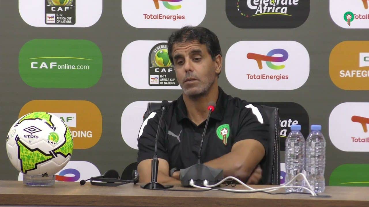 Pour Said Chiba entînneur des lions du Maroc U17 : il y a des personnes formidables en Algérie Pour Said Chiba entînneur des lions du Maroc U17 : il y a des personnes formidables en Algérie