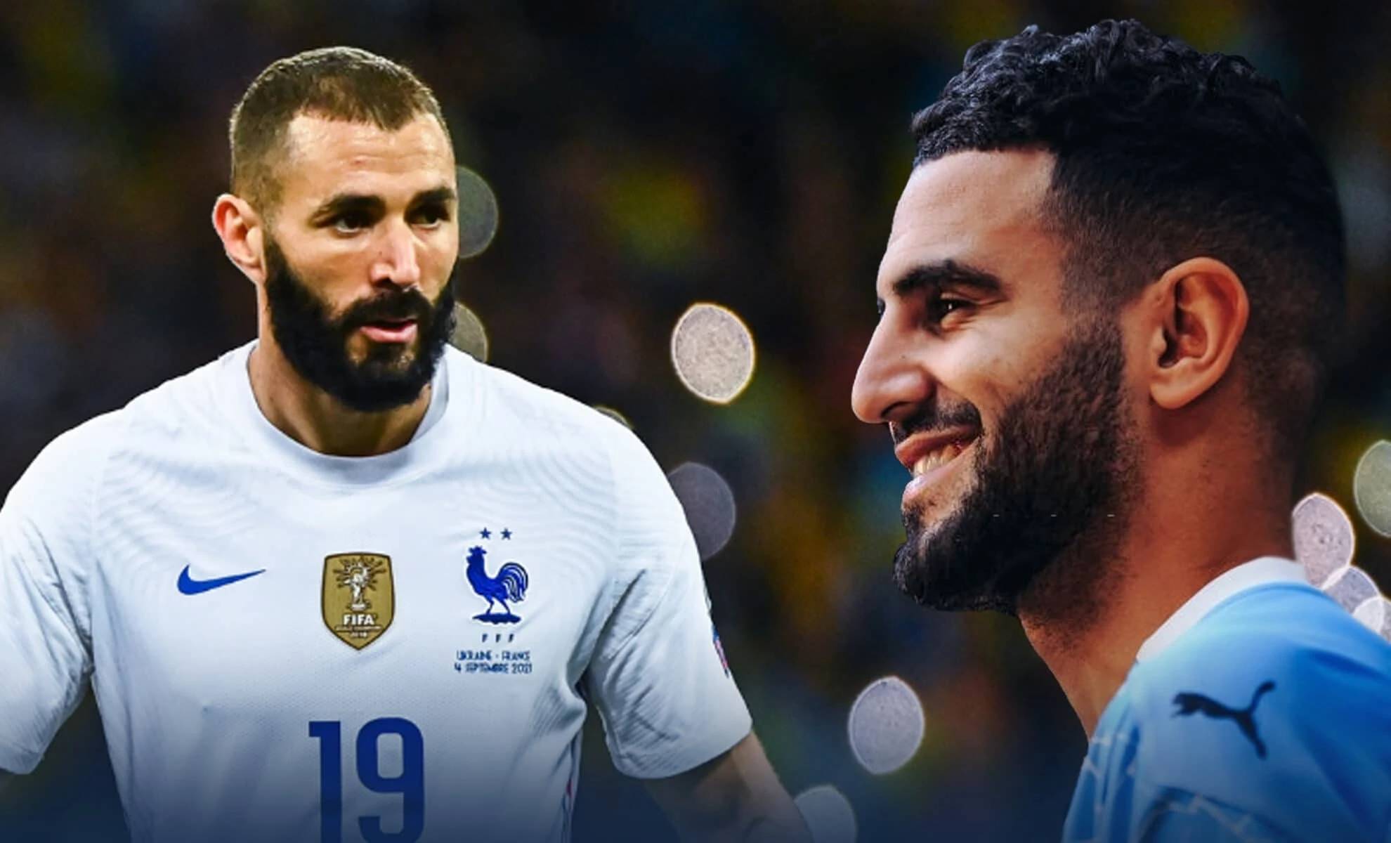 riyad mahrez karim benzema
