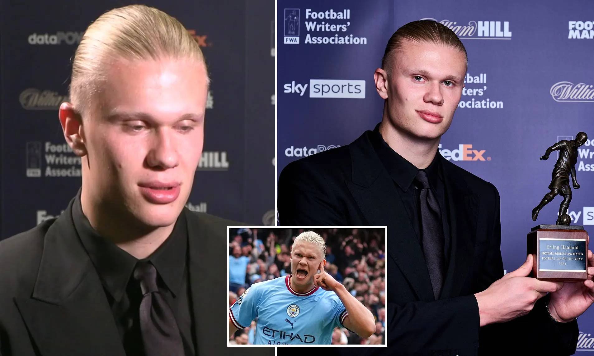 Haaland élu meilleur joueur de la Premier League