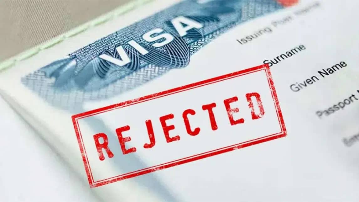 Refus de visas