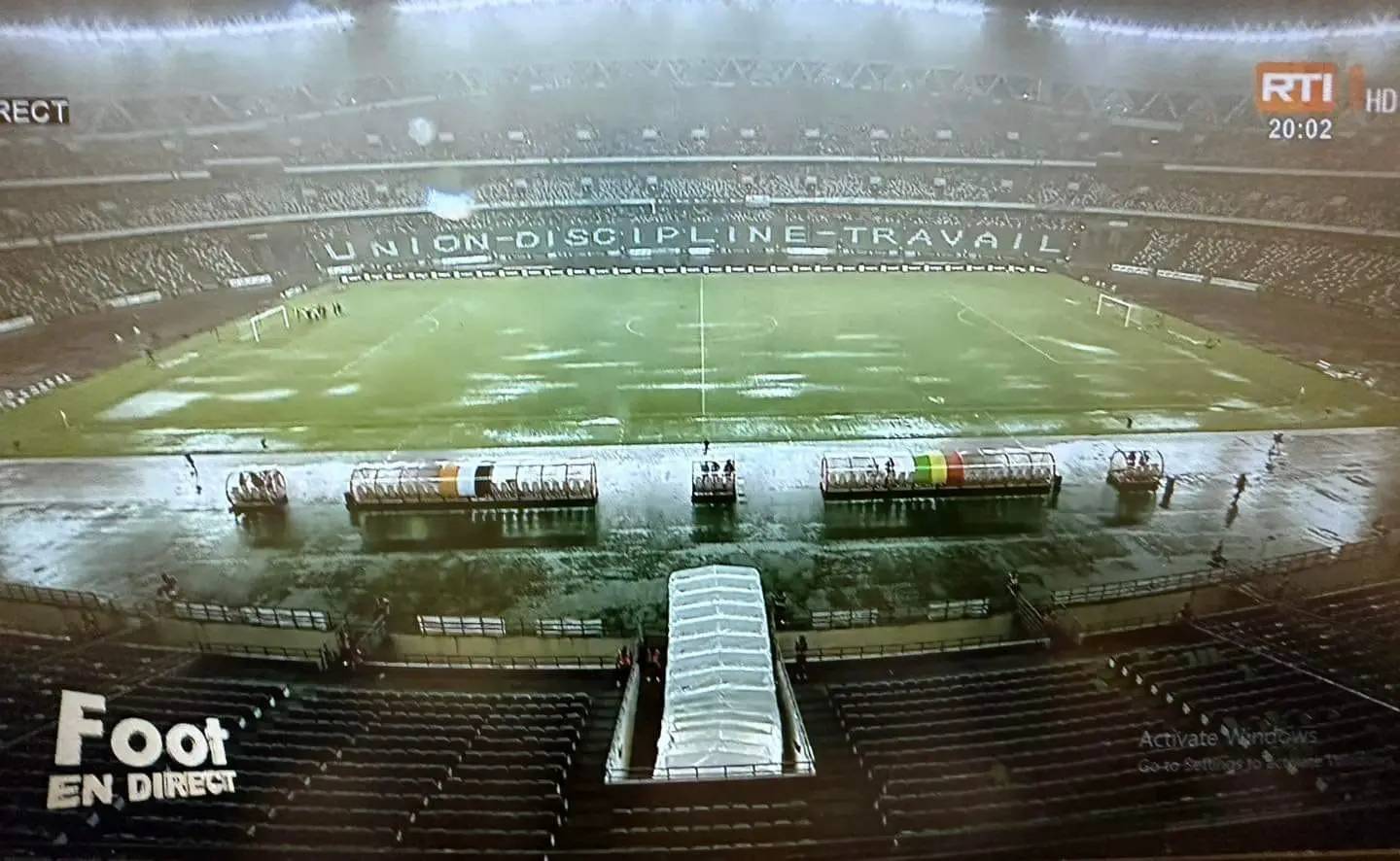 Le stade majeur de Côte d'Ivoire inondé à quatre mois de la CAN 2023 Le stade majeur de Côte d'Ivoire inondé à quatre mois de la CAN 2023