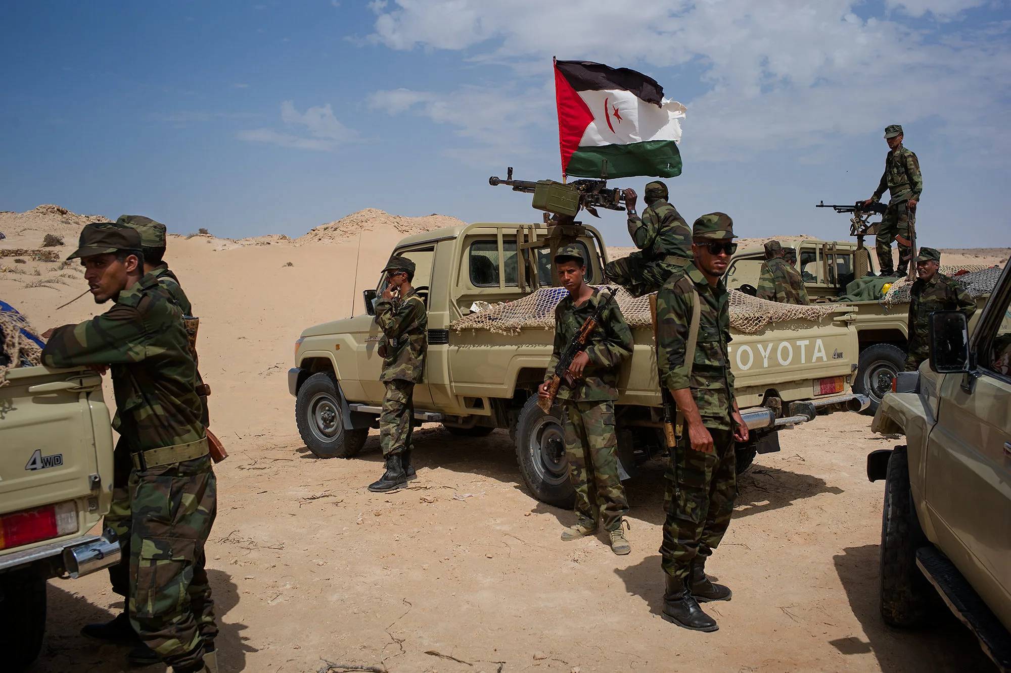 L’armée sahraouie Inflige de lourdes pertes à l'occupation Marocaine L’armée sahraouie Inflige de lourdes pertes à l'occupation Marocaine