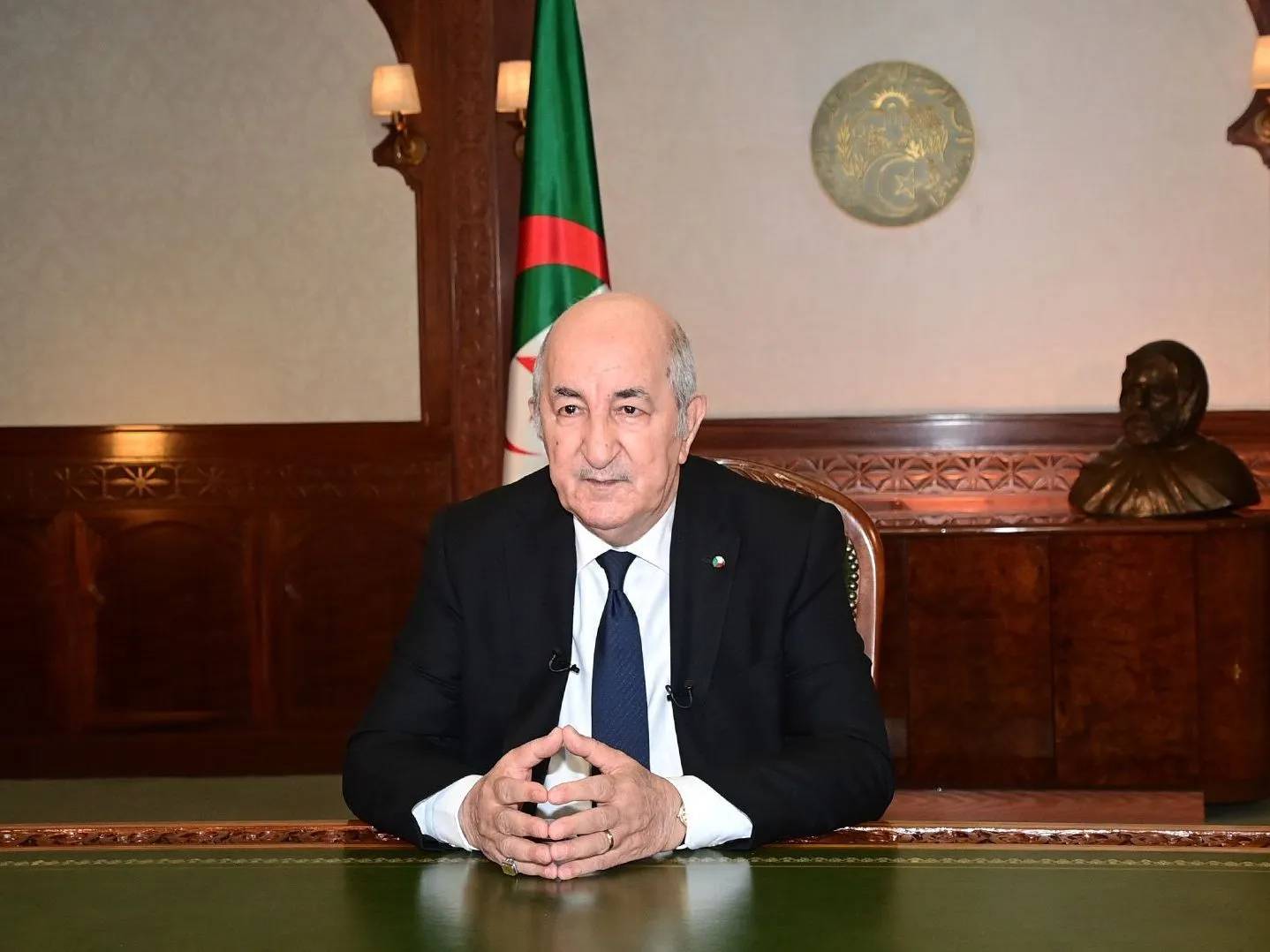 Guerre à Gaza: Abdelmadjid Tebboune exige des sanctions contre Israël
