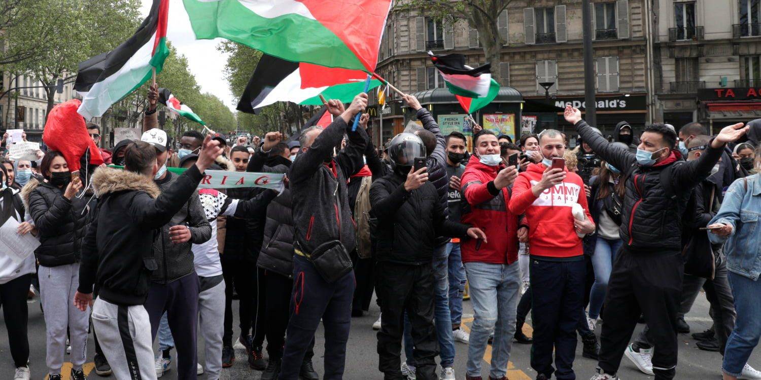 Manifestations de soutien à la Palestine en France malgré l'interdiction gouvernementale Manifestations de soutien à la Palestine en France malgré l'interdiction gouvernementale