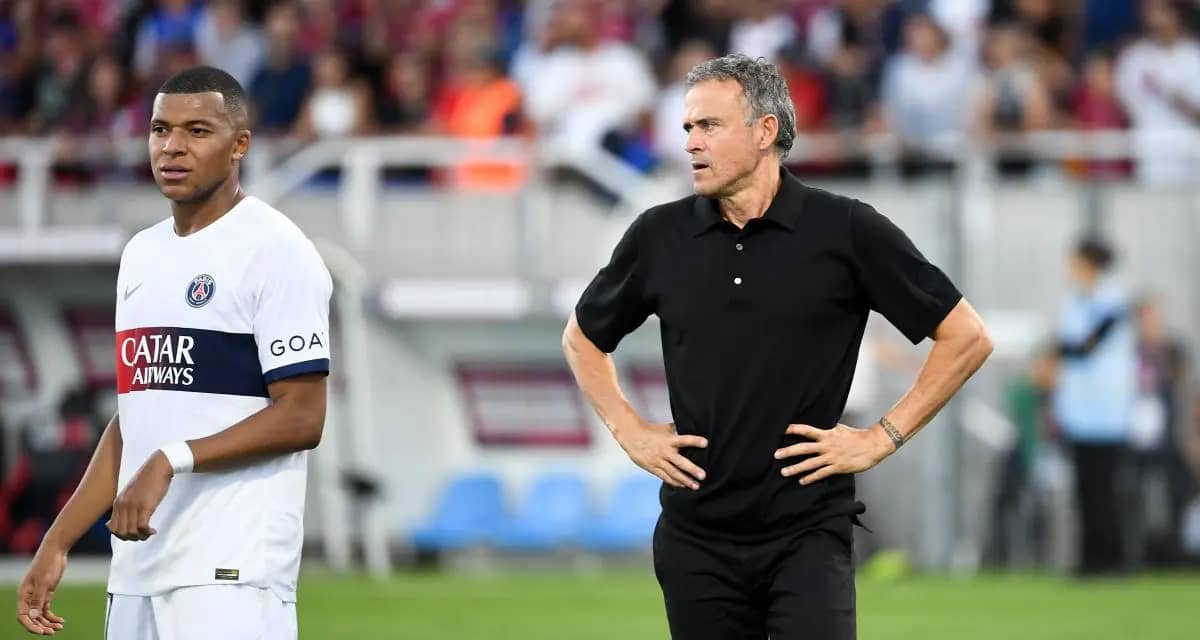 Luis Enrique au sujet de Kylian Mbappé : « Ce n'est ni Superman, ni un joueur normal »
