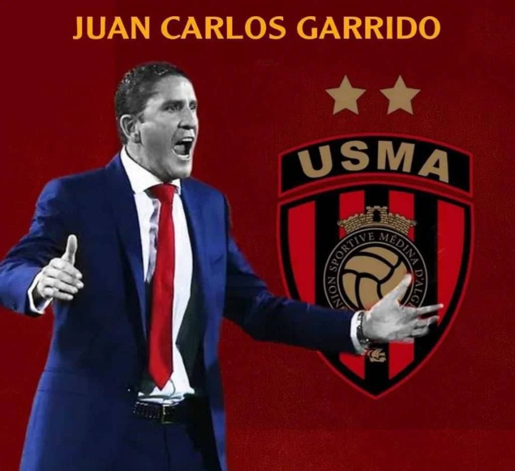 USM Alger : Juan Carlos Garrido arrive pour réveiller un géant en crise