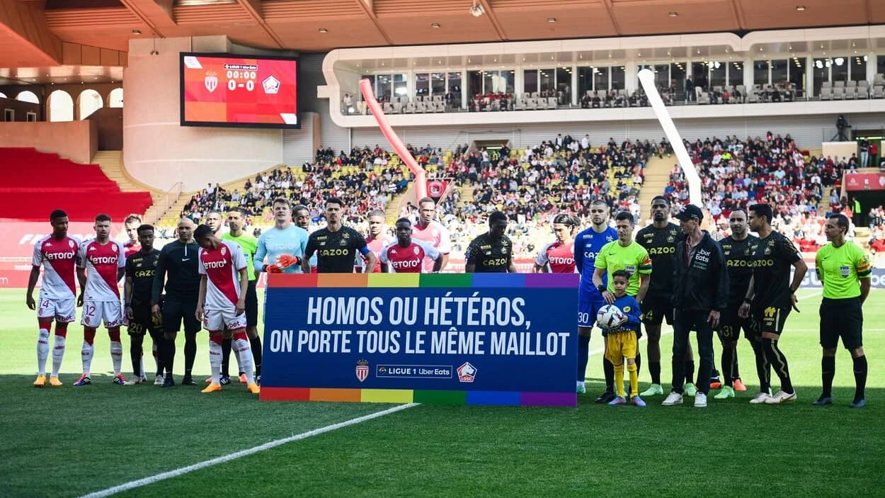 Ligue 1: plus de port de maillot arc-en-ciel Ligue 1: plus de port de maillot arc-en-ciel