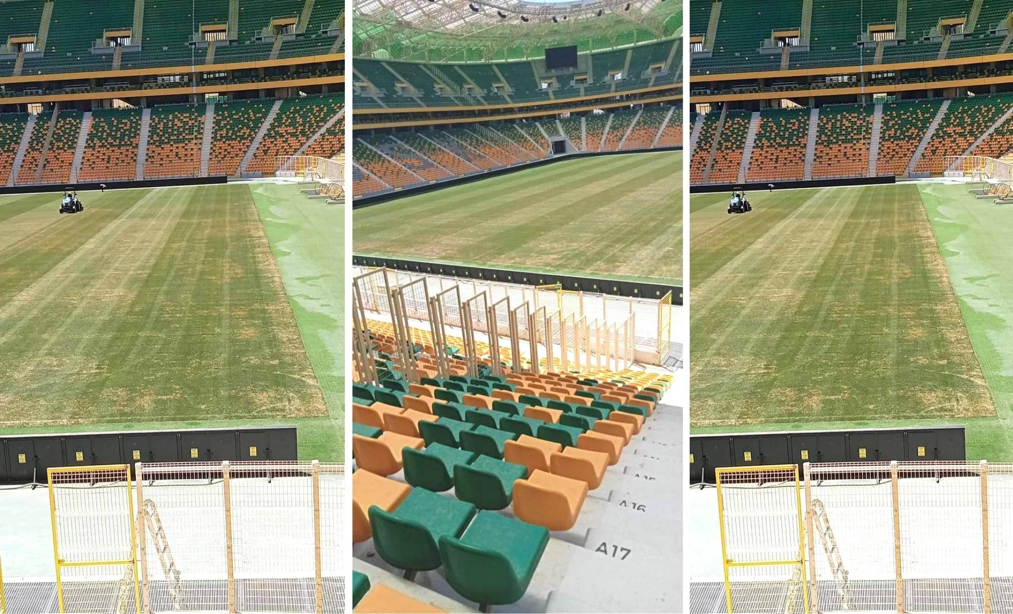 Revamp du stade de Tizi Ouzou : Pelouse améliorée ou illusion ?