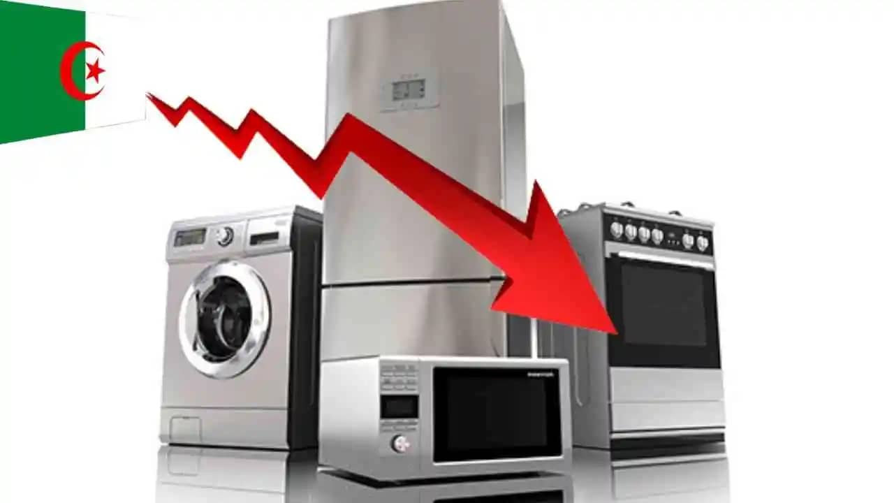 Baisse du prix des appareils électroménagers