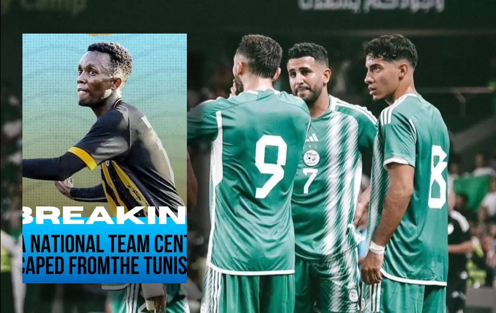 Match Somalie Algérie : Un joueur Somalien a pris la fuite avant la rencontre Match Somalie Algérie : Un joueur Somalien a pris la fuite avant la rencontre