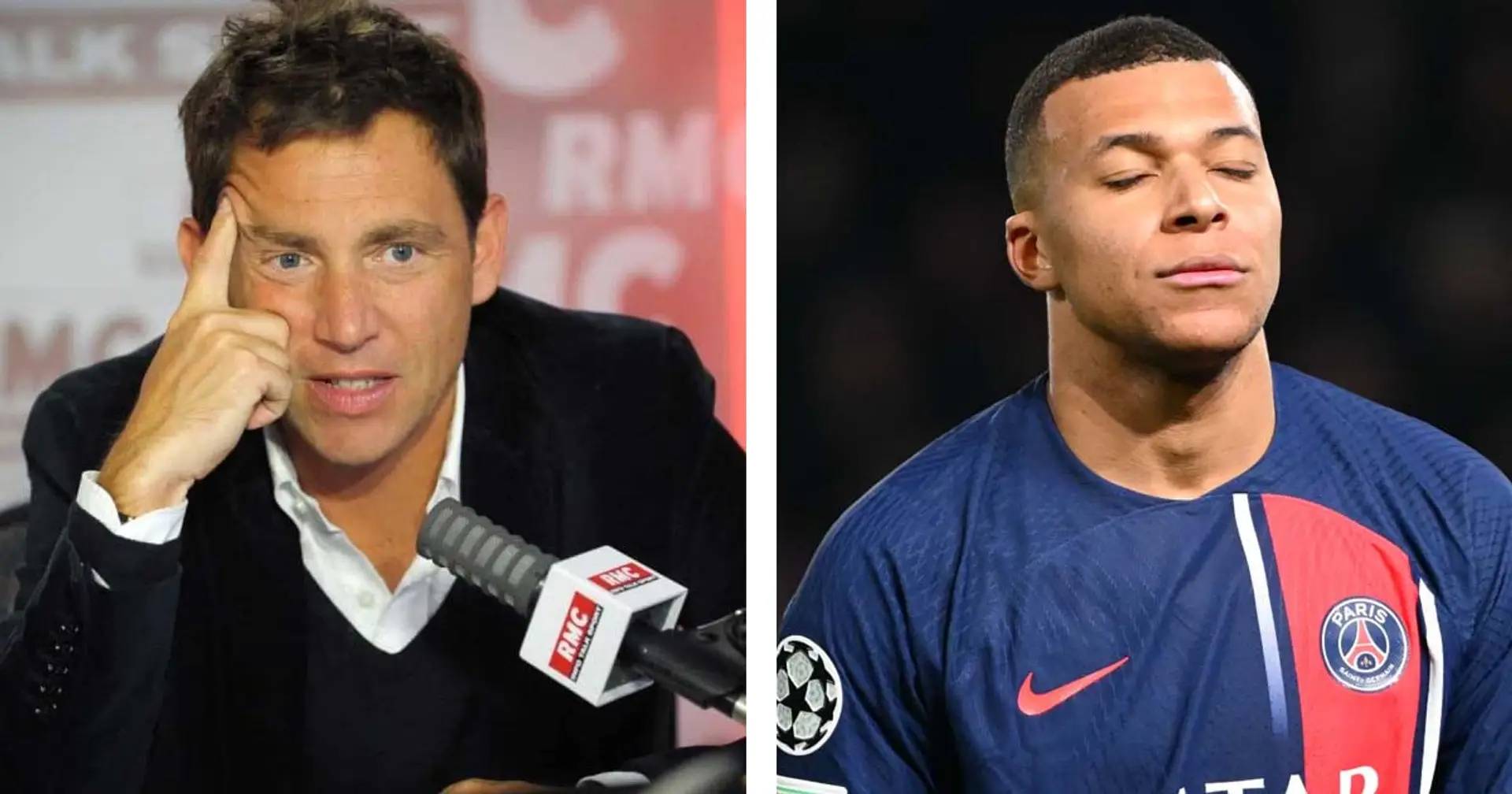 Daniel Riolo à Kylian Mbappe :"Viens dire que tu es frustré..." Daniel Riolo et Mbappé