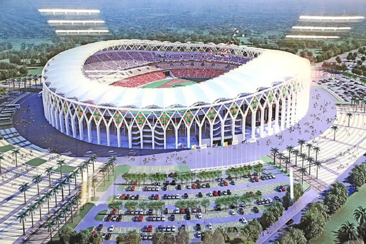 CAN 2023 : Découvrez le stade olympique d’Ébimpé, un joyau sportif prêt pour la compétition CAN 2023 : Découvrez le stade olympique d’Ébimpé, un joyau sportif prêt pour la compétition
