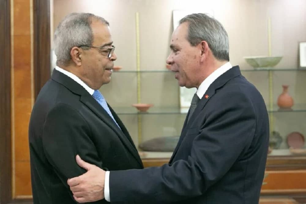 Tunisie Algérie : Ahmed Hachani reçoit Ali Aoun, les points abordés !