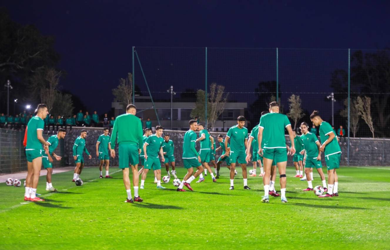 CAN 2023 : Les Lions de l'Atlas enflamment leur 1ère séance d’entrainement CAN 2023 : Les Lions de l'Atlas enflamment leur 1ère séance d’entrainement