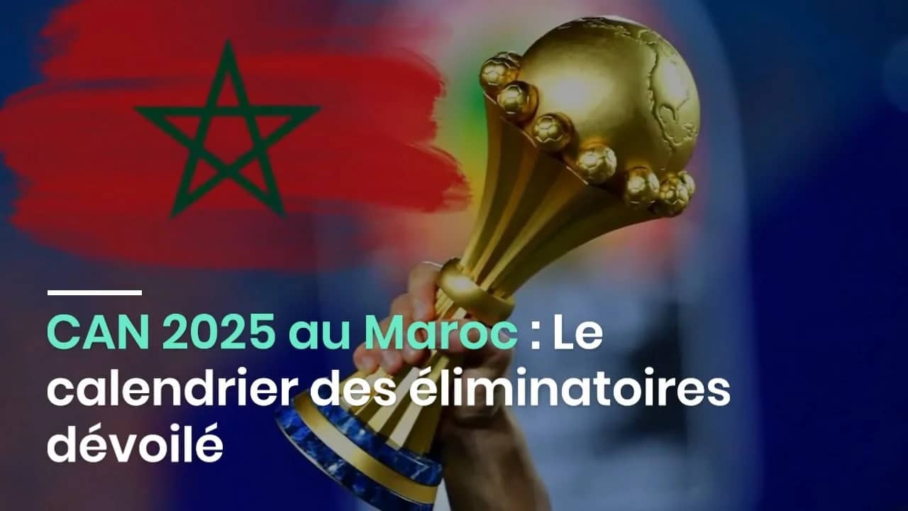 CAN 2025 : Découvrez le programme officiel des éliminatoires CAN 2025 au Maroc : découvrez la période de sa tenue