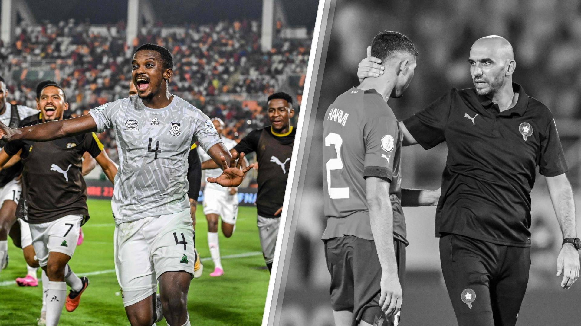 CAN 2023 : Maroc éliminé, l'Afrique du Sud politise la victoire ! CAN 2023 : Maroc éliminé, l'Afrique du Sud politise la victoire !