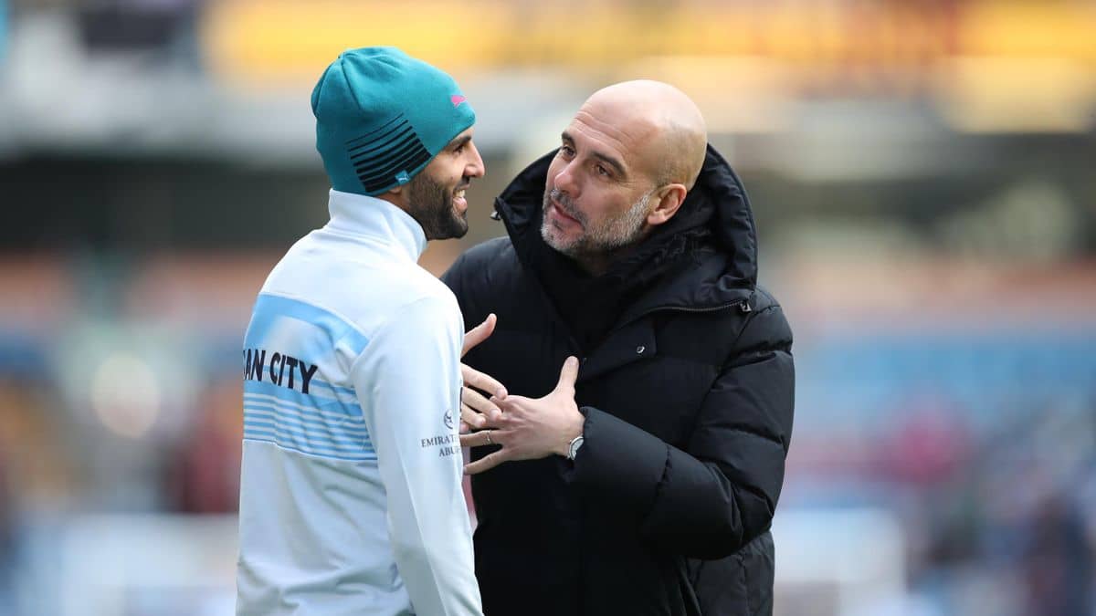 Pep Guardiola s'exprime à nouveau sur Riyad Mahrez
