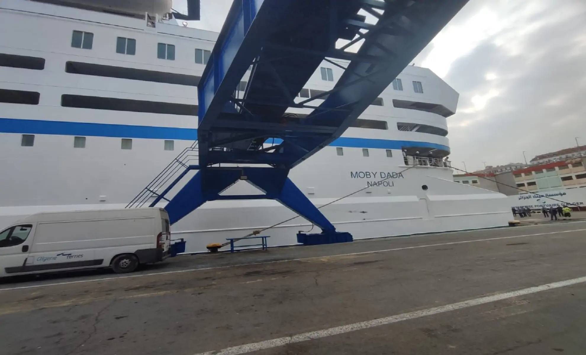 Algérie Ferries : Annulations des traversées du Moby Dada en raison de pannes répétitives