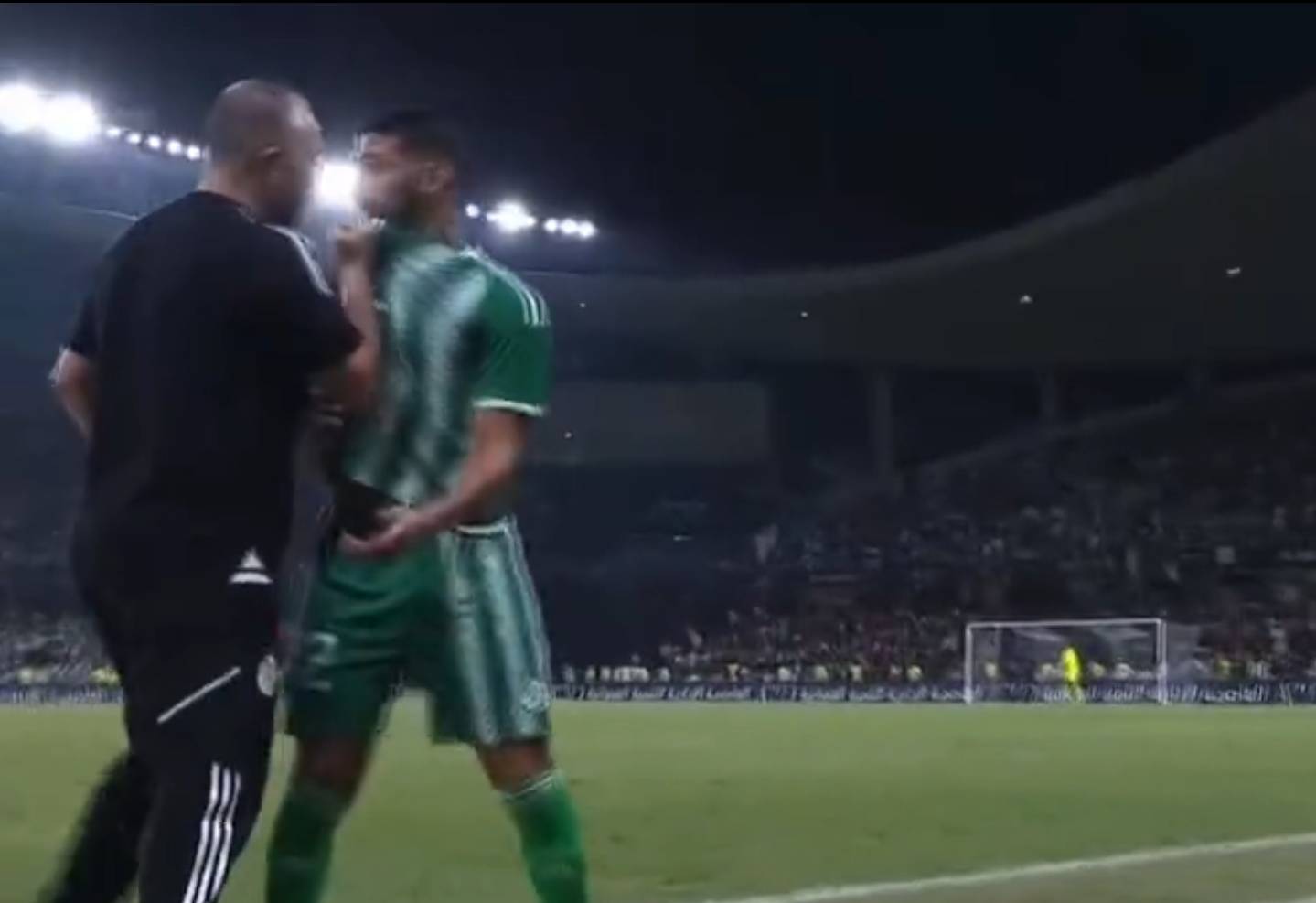 Confidence! Said Benrahma à propos de sa relation avec Belmadi